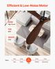 VEVOR 72 Inch Ceiling Fan without Light, 6-Speed Remote Control, 3-Wood-Blade, Reversible DC Motor
