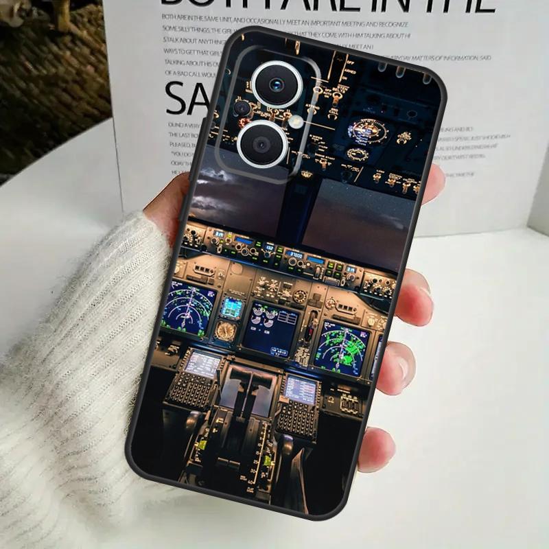 Чехол Flight Instruments Для OPPO Reno 13F 14F 12F 10 11 12 13 14 Pro 8T 7 8 Lite OPPO Find X6 X5 X8 X9 Pro