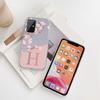 For Samsung Galaxy A51 A71 4G 5G Case Soft Slim Luxury A-Z Letters Back Cover Fundas Clear Bumper For Samsung A 51 Transparent