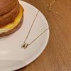 2024 H Letter Oil Drop Clavicle Necklace: Light Luxury Niche Pendant for Women