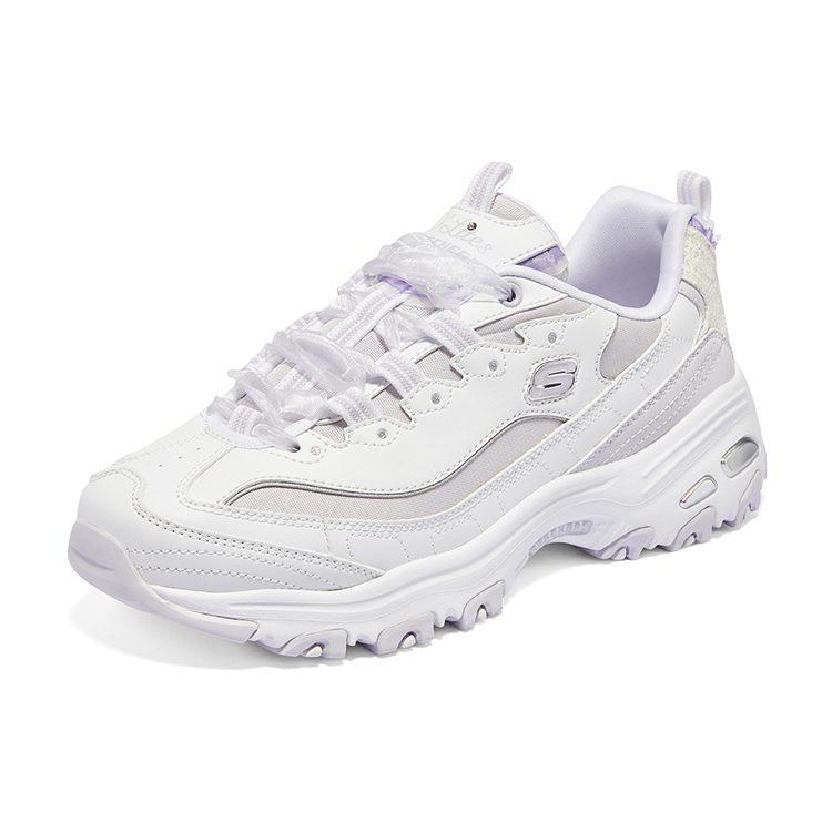 Skechers D'Lites 1.0 'White Purple' Women's 896738-WLV