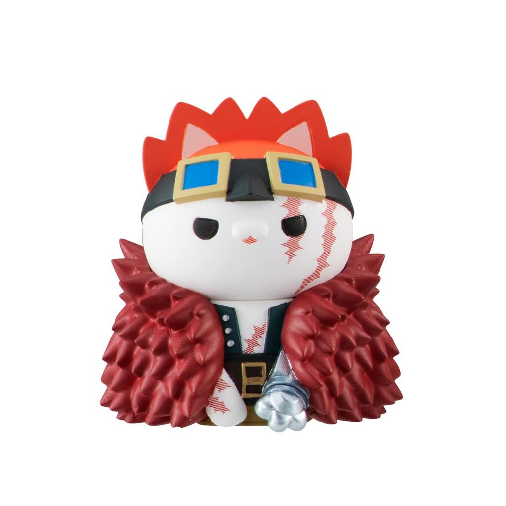 MegaHouse One Piece Nyan Piece Луффи с фигуркой Rival Mega Cat Project, Нян! Вер. [Подарок включен]