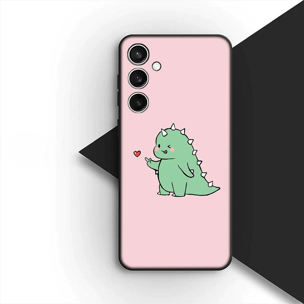 Protective Cover for Samsung Galaxy S10 S8 S9 Plus A33 A34 A31 70 A71 A72 Note 20 9 8 S10E Casing Phone Case Anime DinosaurS