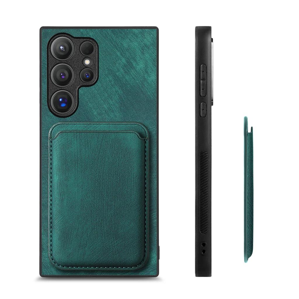 Съемный магнитный чехол 2 в 1 с держателем для карт для Samsung Galaxy S23 FE S24 S22 Ultra Plus A25 A35 A15 A05 A05S