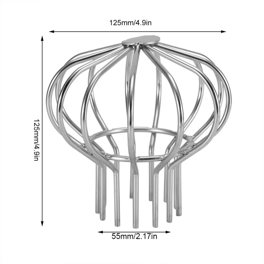 Водосточная труба из нержавеющей стали для крыши, антиблокировочная, для использования во дворе внутри помещения(Трубка 75)