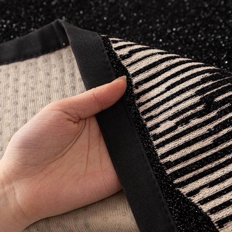 New Sofa Cover Non-Slip Light Luxury High-End Sofa Towel Straight Row Three-Person Seat Cushion Cover Universal In All Seasons