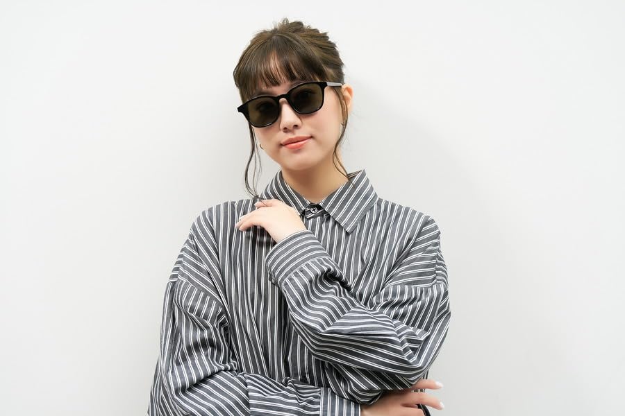 Zoff Солнцезащитные очки UV для вождения и спорта в стиле Веллингтон (Черный 4) [Веб-эксклюзив] Легкий, Защита, Унисекс, Стильный, [ZA241G66-14E4]