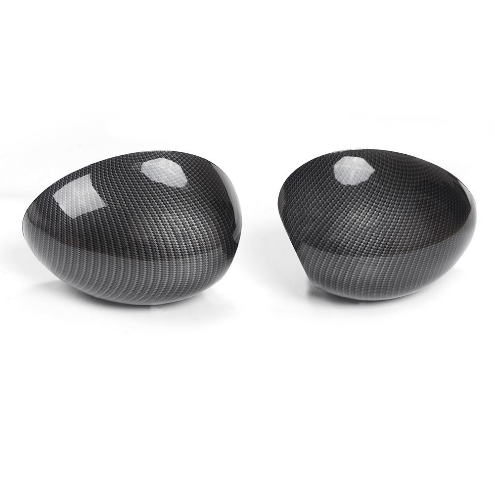 ABS Carbon Texture Wing Mirror Cover Cap 51162754913 For Mini For Cooper R55 R56 R57 R58 R60 R61 2007-2014 -2Pcs
