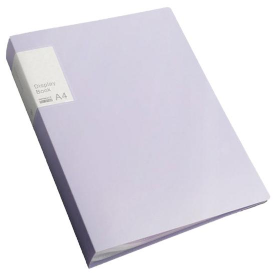 File Folder Double-sided High-Transparency Large Capacity Inner Pockets Multifunctional Sheet Protector with Plastic Sleeves A4 Paper Binder Organizer