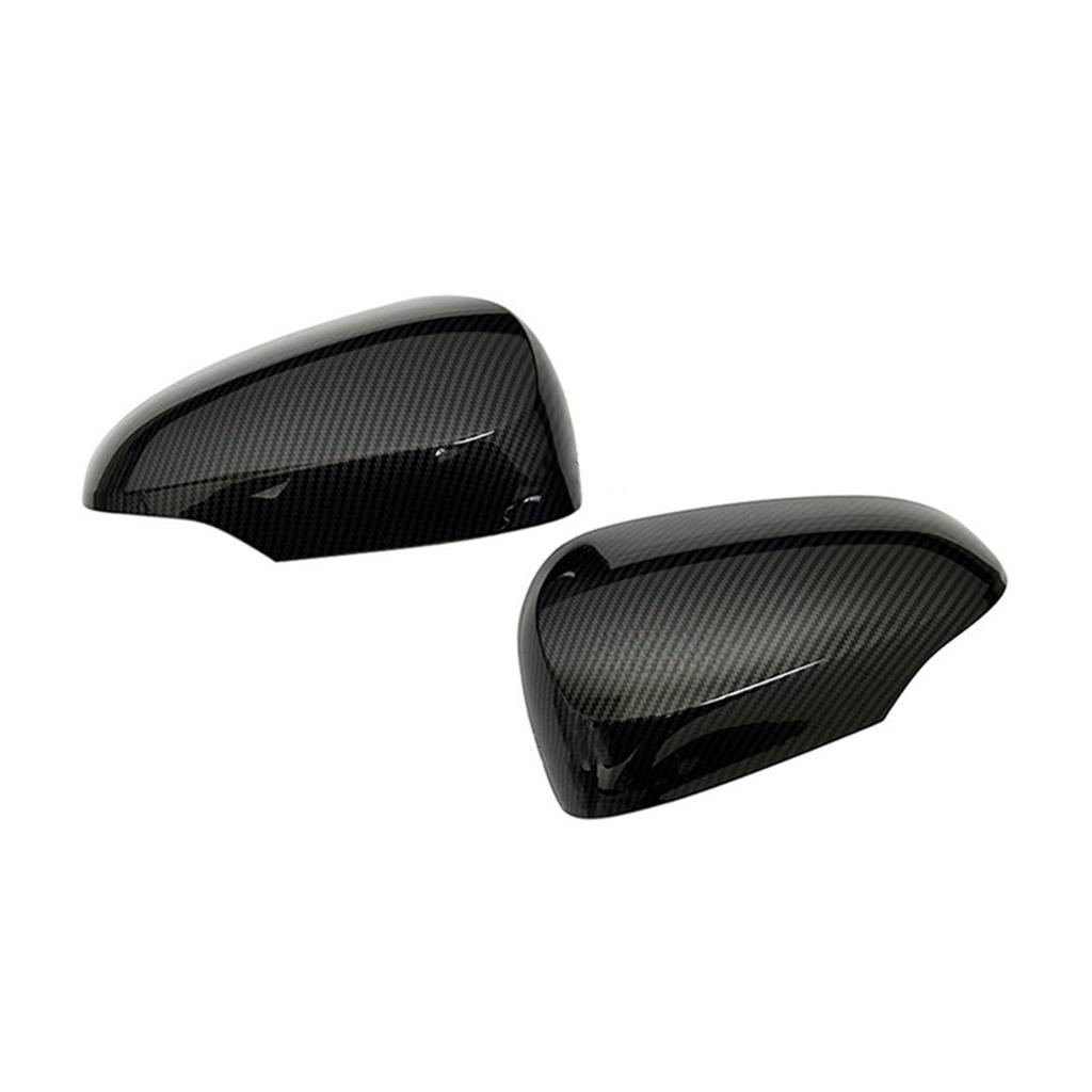 Rearview Mirror Frame 2 Pcs Car Side Mirror Cover for Toyota Prius C Aqua