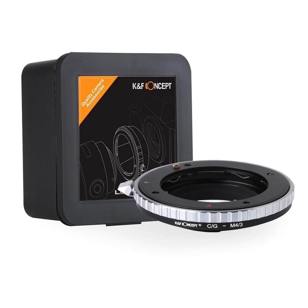 Адаптер для крепления объектива Concept G с креплением Micro Four Thirds и кольцом фокусировки K&F KF-CGM43 (Конверсия Contax)