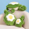 Cartoon Poached Egg Tortoise Plush Toy Sea Turtle Animal Dolls Stuffed Soft Sofa Pillow Cushion Birthday Gifts for Children Kids