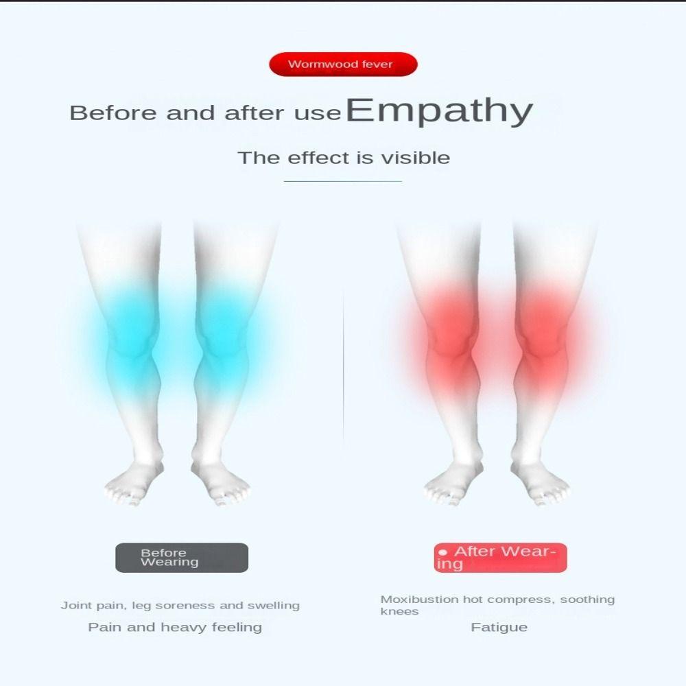 Утолщение Предотвращение артрита Зимние теплые принадлежности Грелки для коленей Противопростудные самонагревающиеся наколенники