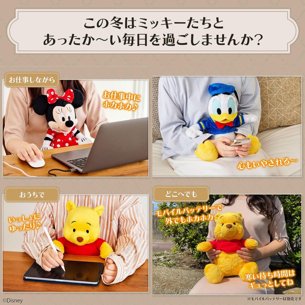 CCP Warm Plush Mickey Friends Minnie KS-AN66-MN