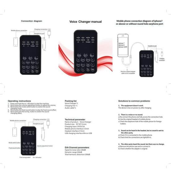 Устройство смены голоса, 12 голосовых режимов, четкое изменение звука, Plug Play, потоковый микрофон, голосовой модулятор для дома