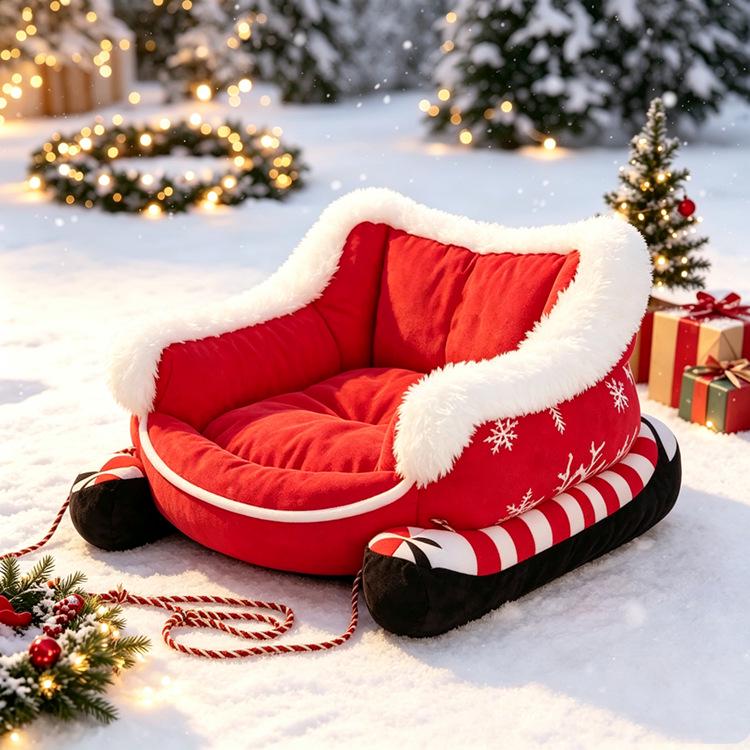 Four Seasons Washable Pet Sofa: Winter Mat & Dog Bed