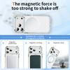 For iPhone 17 Pro Max Case Compatible with MagSafe Rotating Kickstand Shockproof TPU PC Acrylic Clear Phone Back Cover