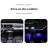 Mercedes-Benz GLB Ambient LED Light Upgrade - 64-Color Interior Lighting