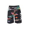 Y-3 Ss22 Large Logo Floral Print Swim Shorts Men Swim Shorts Black HG6107