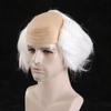 Straight Old Man Bald Wig Curly Halloween Balding Wig Party Cosplay Funny Bald Wig  Masquerade Show