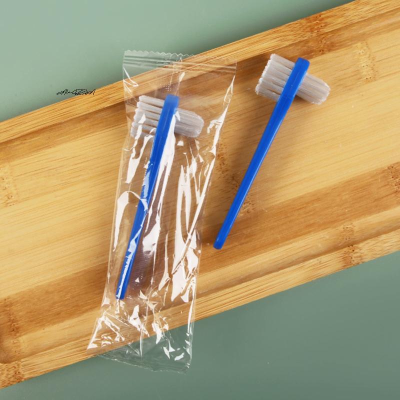 10 шт. Двусторонняя зубная щетка для зубных протезов, чистящая щетка для невидимых брекетов, ретейнера, ухода за полостью рта, щетка для удаления зубного камня для мужчин и женщин