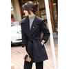 Women's Elegant Mid-Length Wool Coat