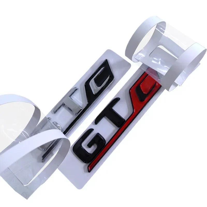 3D ABS Letters Numbers GT C GTC Emblem For Mercedes-Benz GTC Car Trunk Lid Nameplate Badge Logo Sticker Chrome Black Red DJ1