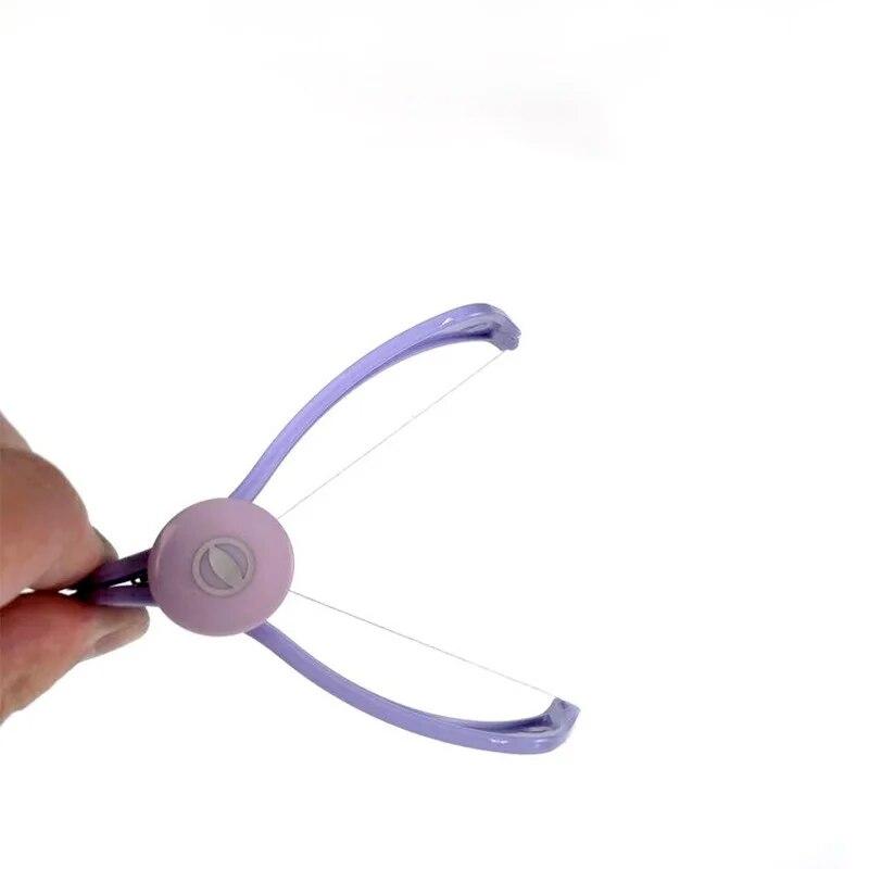 Женский эпилятор для удаления волос на лице с пружинной нитью, инструмент для бровей, щек, DIY Beauty Face Hair Removal Defeatherer