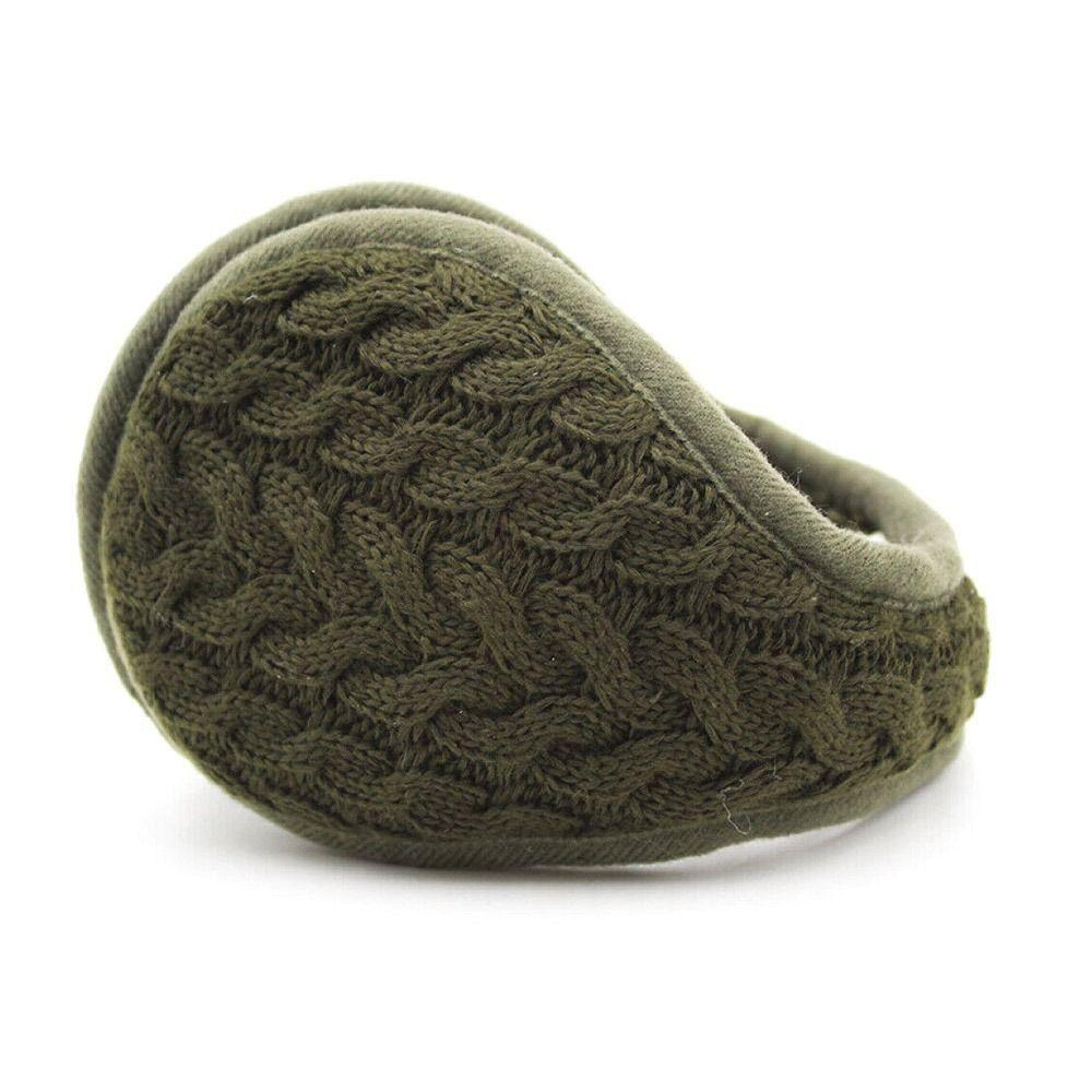 Мужские Женские Повседневные Теплые Уютные Зимние Затылочные Наушники с Заслонками для Ушей, Грелки для Ушей