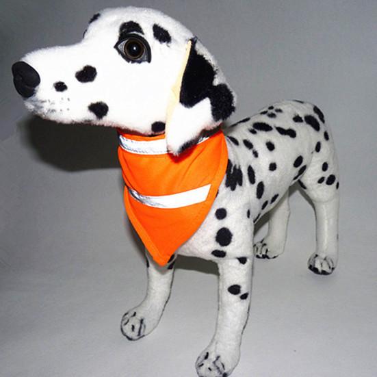 Бандана для домашних животных, светоотражающая полоска, наряд из полиэстера, модный треугольный нагрудник для домашних животных, собак, кошек