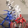 Yousheng Spider Robot Action Figure with Accessories Movable Joints 3D Printed Model Toy Articulated Dummy Figurine Home Office Decoration Ornament