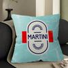 Classic Cocktail MMartini Racing Pillow Covers Cartoon Sofa Decorative Home Doublesided Printing Short Plush Cute Cushion