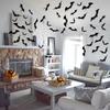 Halloween 3D Bats  Wall Decor,Realistic PVC 3D Bats Sticker for Home Indoor Outdoor Halloween Party Wall Decoration