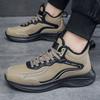 2024 хлопковая обувь мужская зимняя бархатная утолщенная кожа повседневная спортивная обувь большого размера теплая и морозостойкая обувь кроссовки