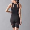 Gunze RIZAP RZ4056H Body Abdominal Compression and Black Women's Shaper, Shapewear,