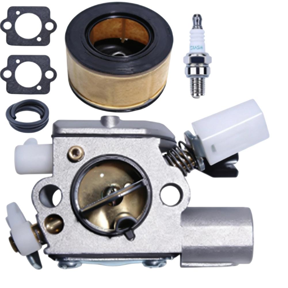 For MS231 For MS251 Fuel Filter Carburetor Kit Chainsaw Maintenance Carburetor And Air Filter Set Complete Maintenance Kit