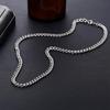 Ожерелье в стиле хип-хоп, мужские и женские простые цепи из титановой стали, аксессуары с тяжелой цепью