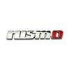 ABP3  Car Front Grille Emblem Auto Trunk Badge Sticker for Nissan Nismo X-Trail Nismo Qashqai J11 Micra Tiida Navara Note Teana Leaf