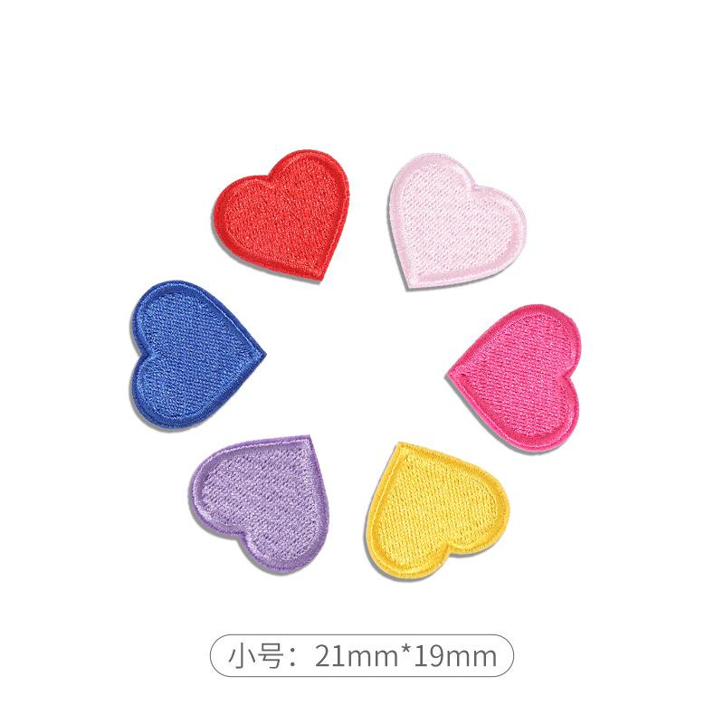 Самоклеящаяся наклейка Love Patch, наклейка для одежды, брюк, пуховик, ремонт без дырок, наклейка для вышивки в форме сердца