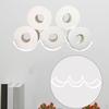 Mounted or Standing Bathroom Tissue Storage Holds 6 Roll Paper
