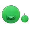 142cm Round Green Screen Backdrop Portable Green Screen Chair Background for Video Chats Video