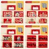 20pcs Cartoon Vouchers Tickets Anniversary Surprise Lucky Cards Funny Scratch-off Cards  Festivals
