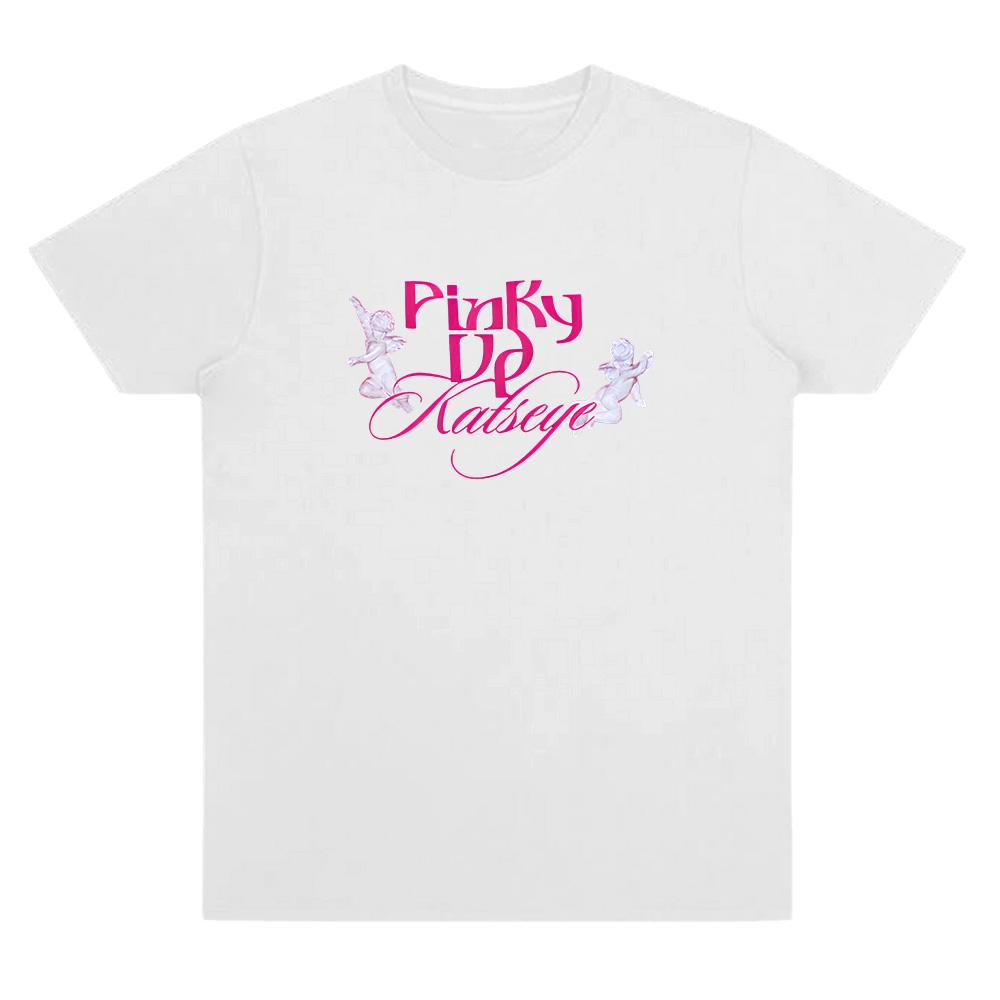 PINKY UP Katseye Kpop T-Shirts Men Women Cotton Funny Tee Shirt Round Neck Short Sleeve Anime T Shirts Gift for Fan Clothes Casual Top graphic t shirt