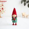 NORDIKA nisse Christmas Wooden Doll Girl with Candle "Joy to the World