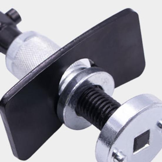 Disc Brake Piston Rewind Tool Kit Carbon Steel Brake Cylinder Adjustment Set for Pad Replacement with Reaction Plate Auto Repair Accessories