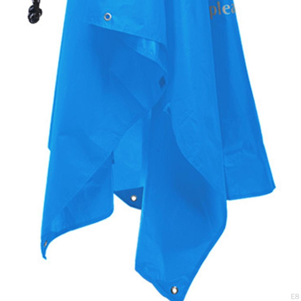 Hooded Rain Poncho Jacket 3 In 1 Adults Raincoat Coat for Sporting Event Fishing Travel