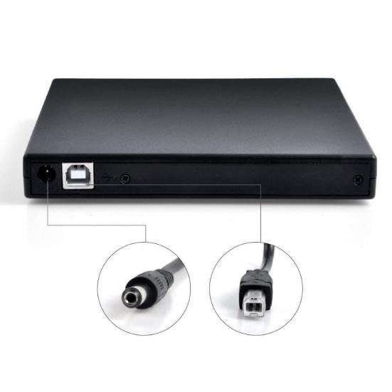 USB внешний DVD-плеер для чтения компакт-дисков, оптический привод для портативного компьютера с ОС Windows