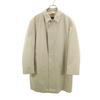 Пальто с воротником-стойкой из нержавеющей стали 40 Бежевое Мужское Б/У