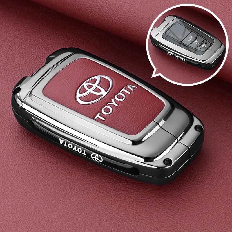 Чехол для ключа Toyota Camry 2025 года для 9-го поколения 18/24 8-го поколения с премиальной металлической пряжкой - Автомобильный TL1