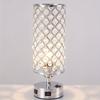 Хрустальная прикроватная настольная лампа с USB-портами и лампочкой — элегантная прикроватная лампа для спальни или офиса — лампочка в комплекте